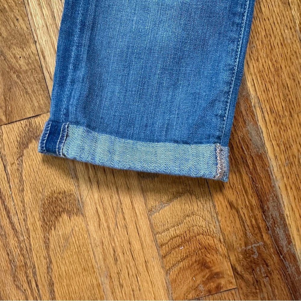 7 For All Mankind Skinny Crop and Roll Jeans - Picture 5 of 10